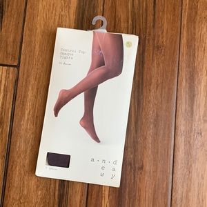 BNIB brown opaque tights